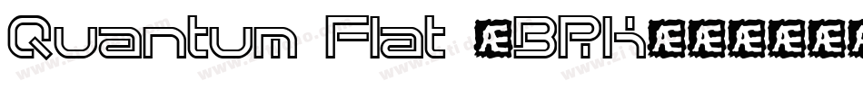 Quantum Flat (BRK)字体转换